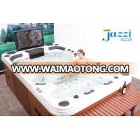 Jazzi Hot Luxury Massage Spa with 42" pop-up TV SKT339F